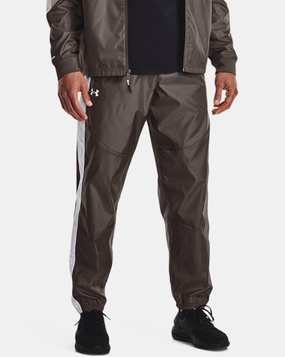 Men's UA Legacy Woven Pants, Brown, pdpMainDesktop image number 0